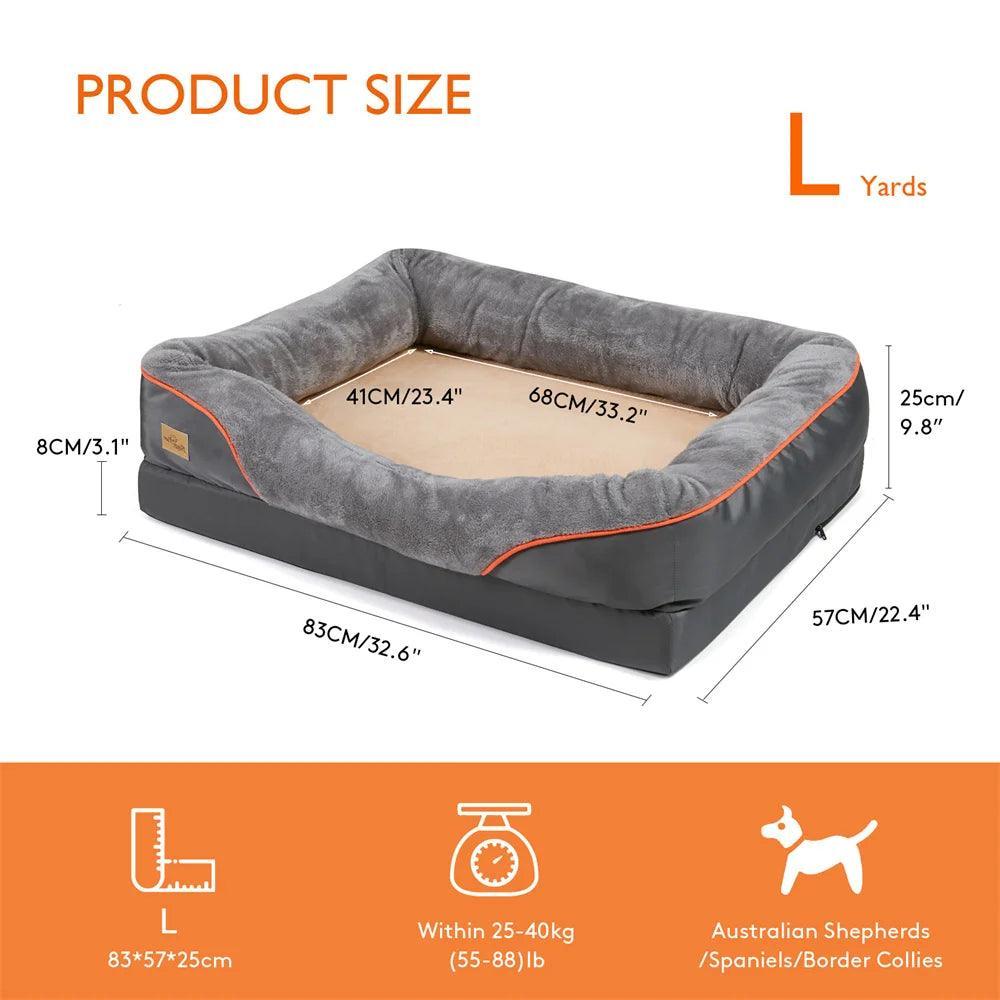 Orthopaedic Memory Foam Dog Bed