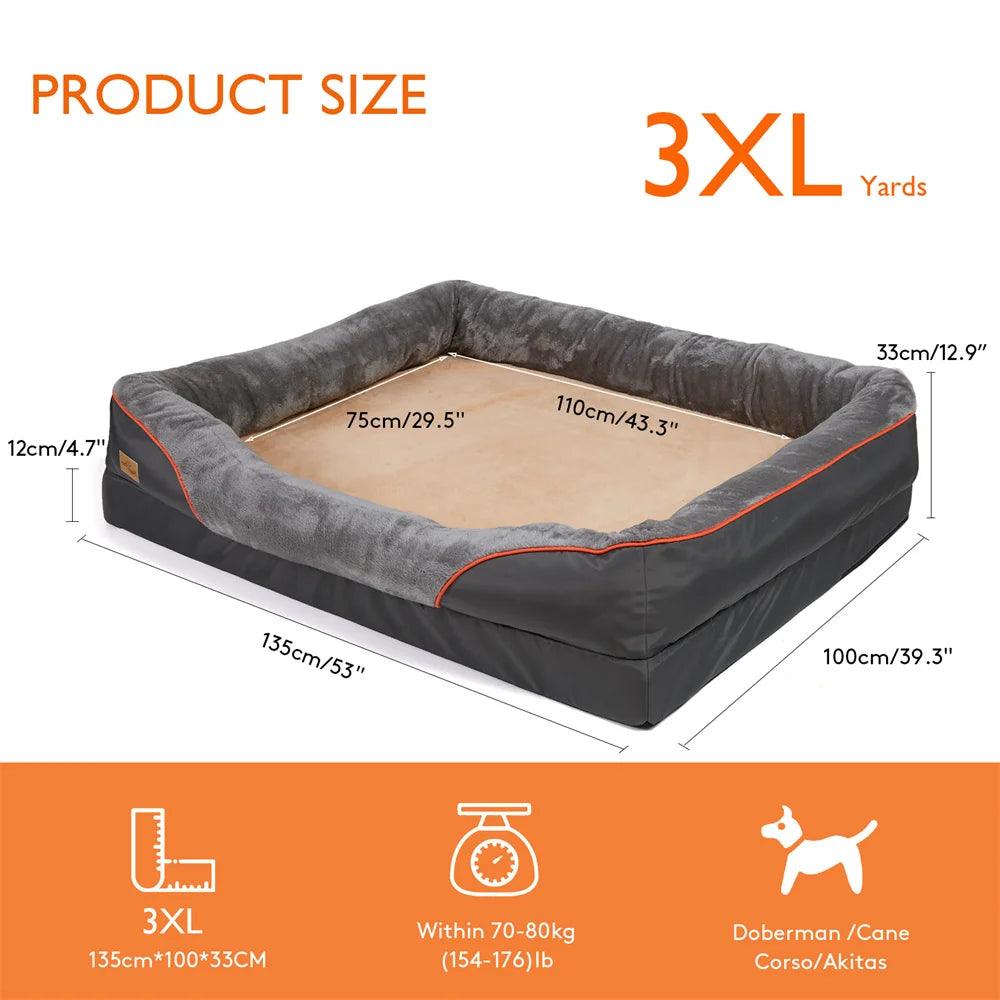 Orthopaedic Memory Foam Dog Bed